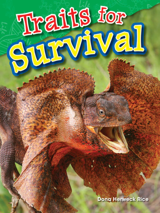 Title details for Traits for Survival by Dona Herweck Rice - Available